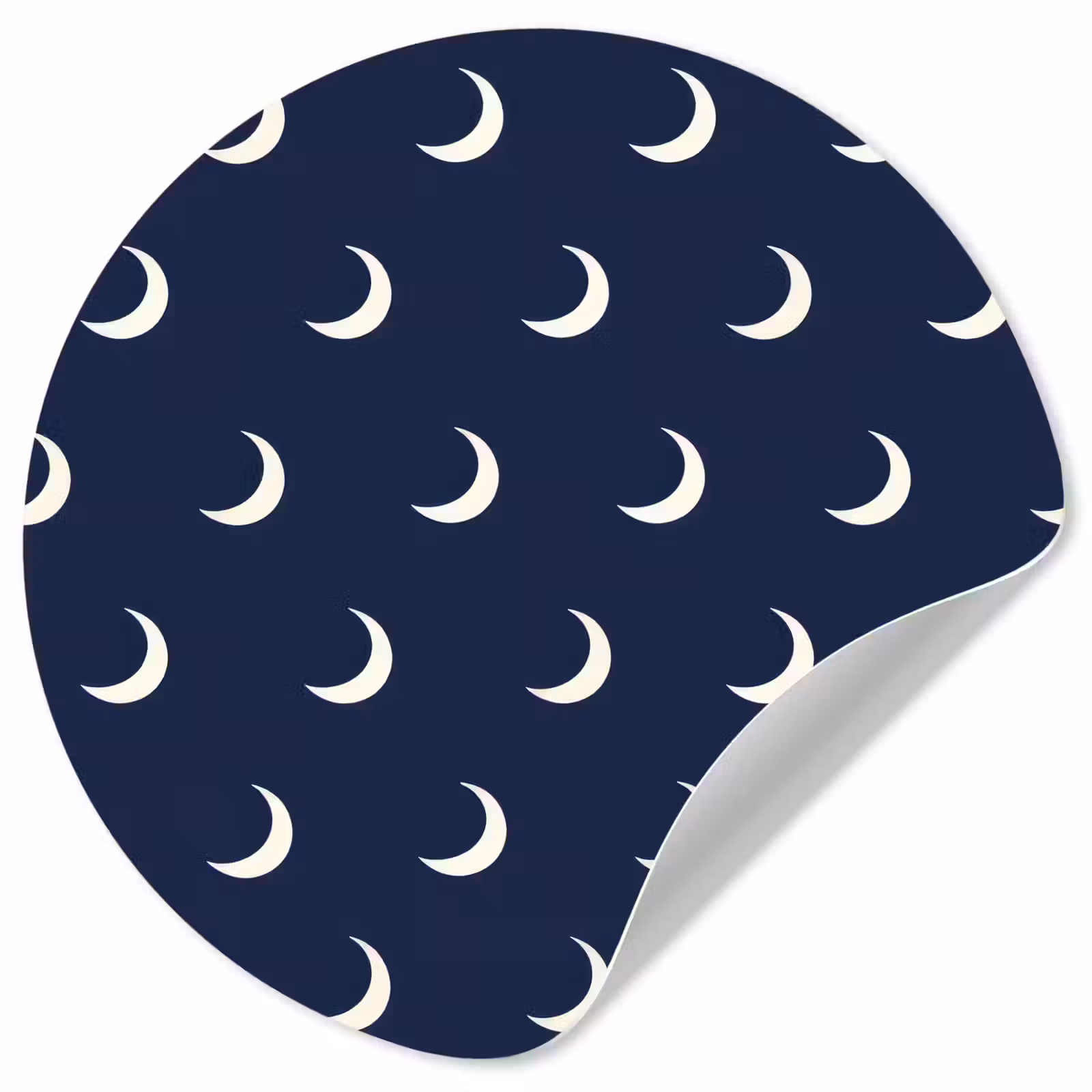 Behangcirkel - Patroon - Manen - Blauw — 1