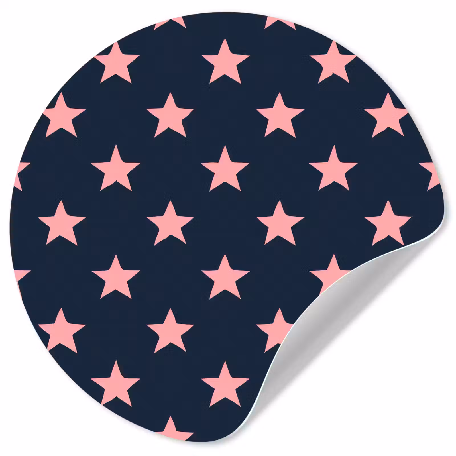 Behangcirkel - Patroon - Sterren - Roze — 1