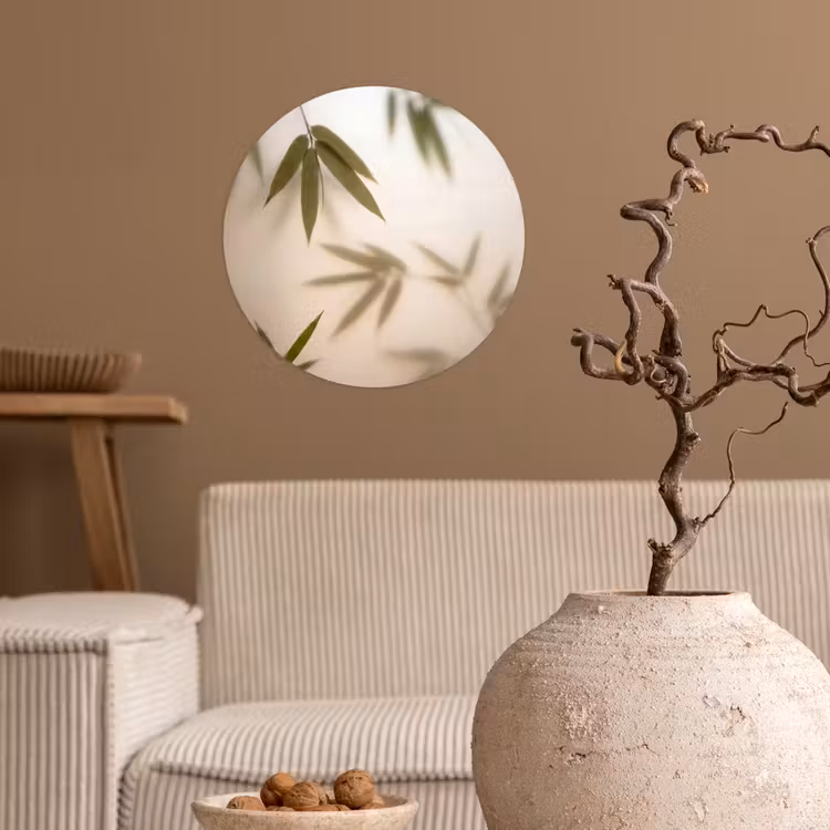 Behangcirkel - Planten - Bladeren - Natuur - Groen — 2