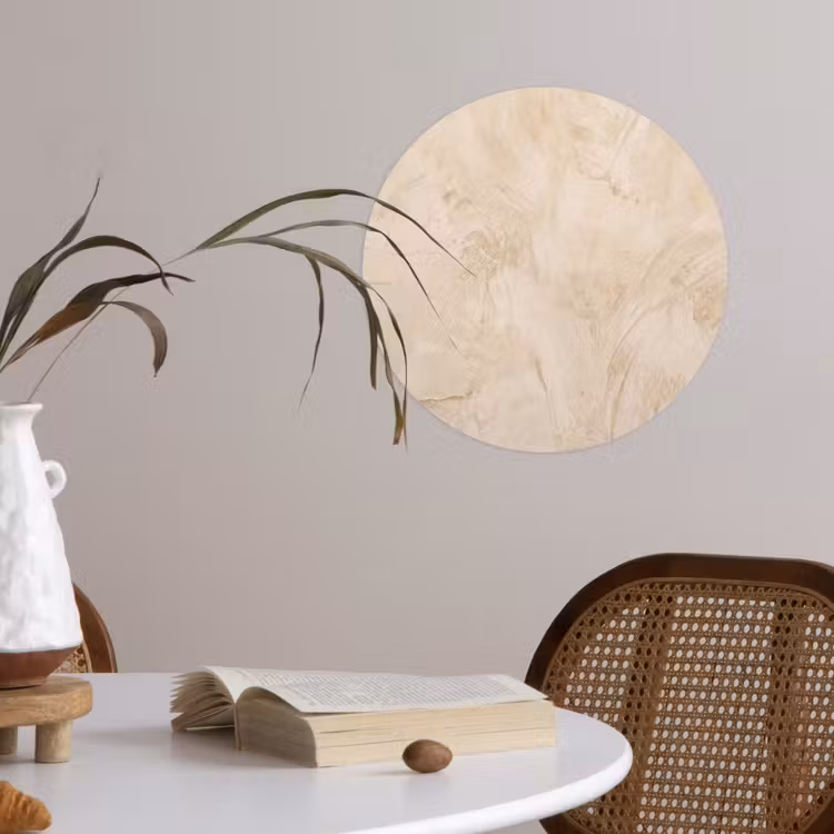 Behangcirkel - Textuur - Patroon - Abstract - Modern - Beige — 4