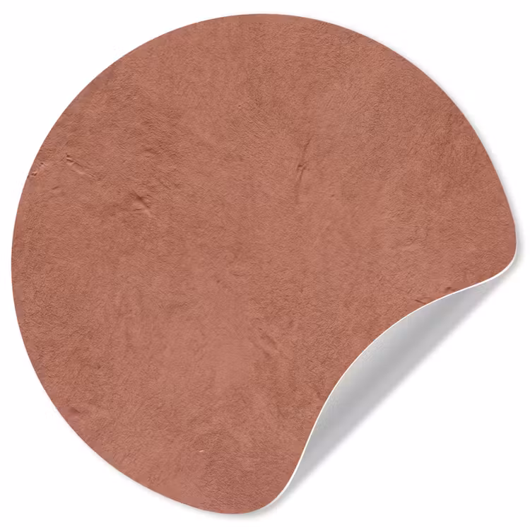 Behangcirkel - Textuur - Roodbruin - Grof - Modern — 1
