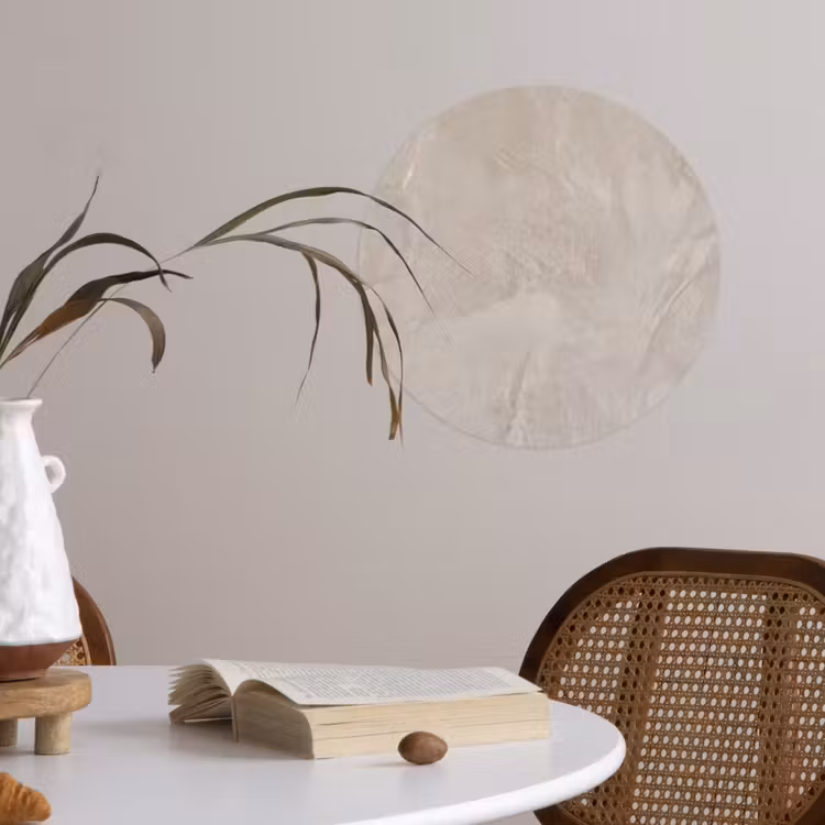 Behangcirkel - Textuur - Wand - Modern - Beige - Abstract — 4