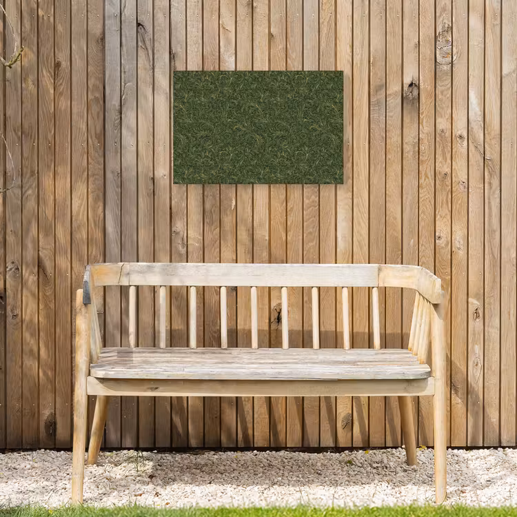 Buiten canvas - Donker - Groen - Krullend - Botanisch — 3