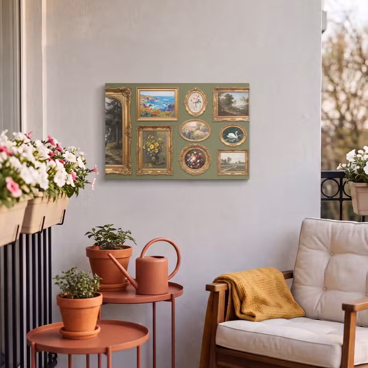 Buiten canvas - Hert - Bos - Natuur - Klassiek - Dieren — 3
