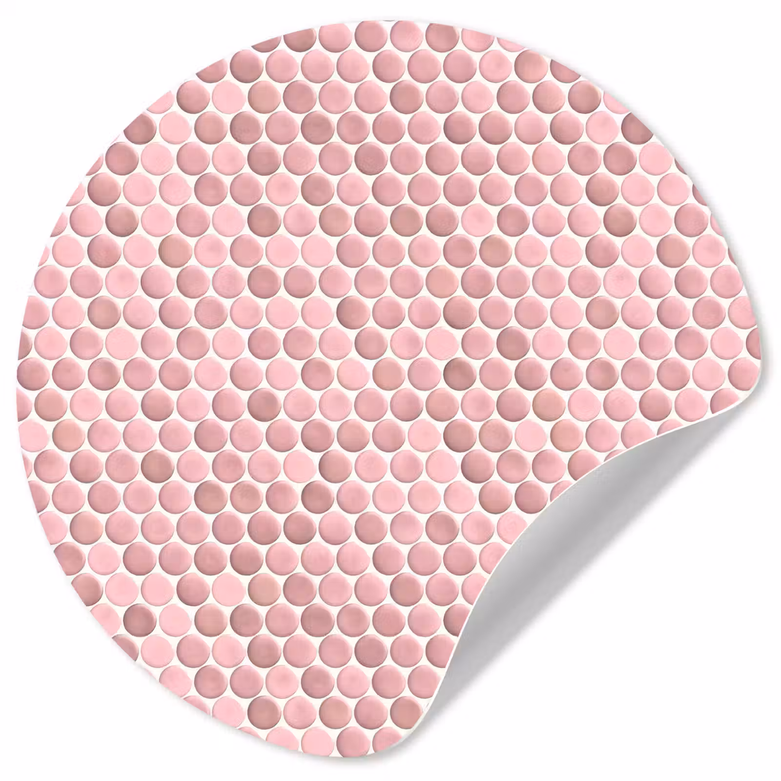 Behangcirkel - Penny - Mozaïek - Lichtroze — 1