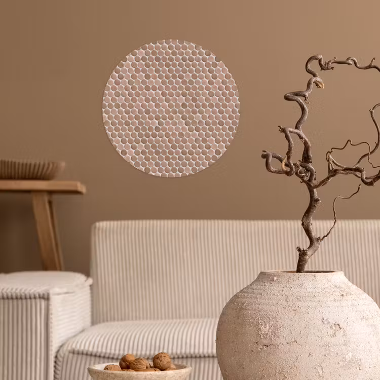 Behangcirkel - Penny - Mozaïek - Oudroze - Terracotta — 2