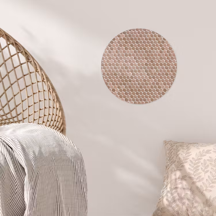 Behangcirkel - Penny - Mozaïek - Oudroze - Terracotta — 5