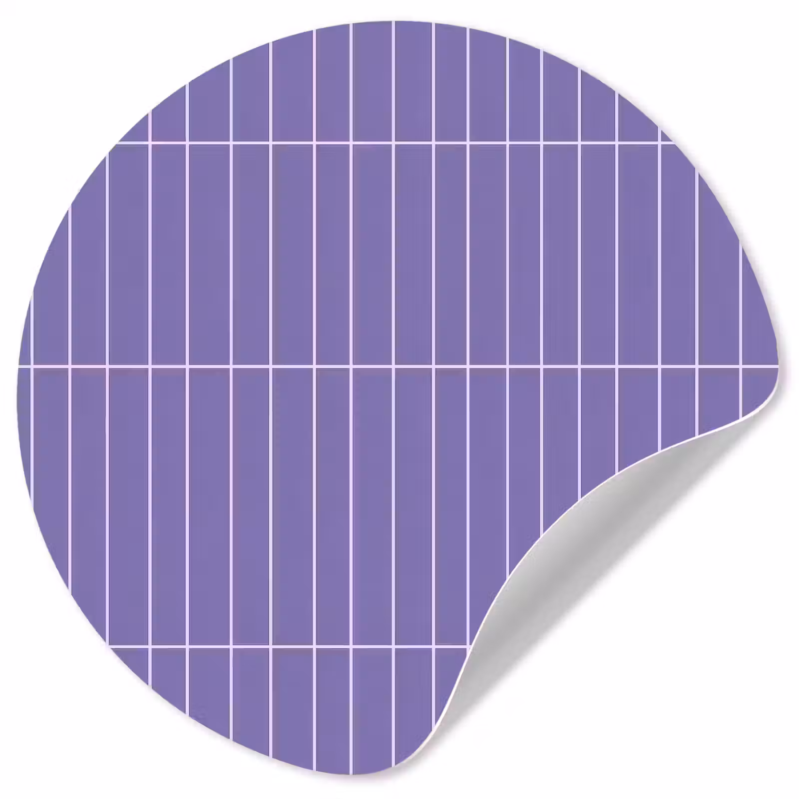 Behangcirkel - Patroon - Tegel - Lila — 1