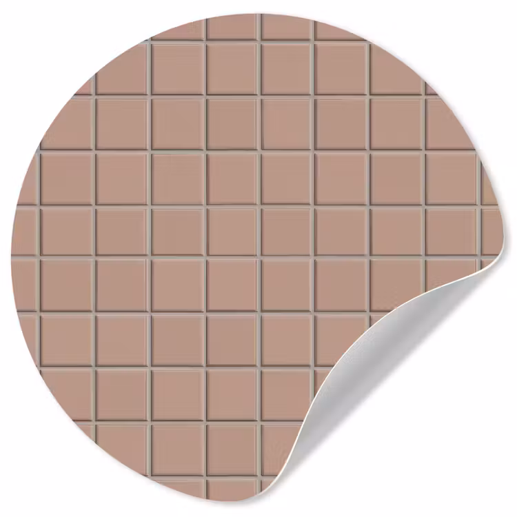 Behangcirkel - Patroon - Tegel - Oudroze — 1
