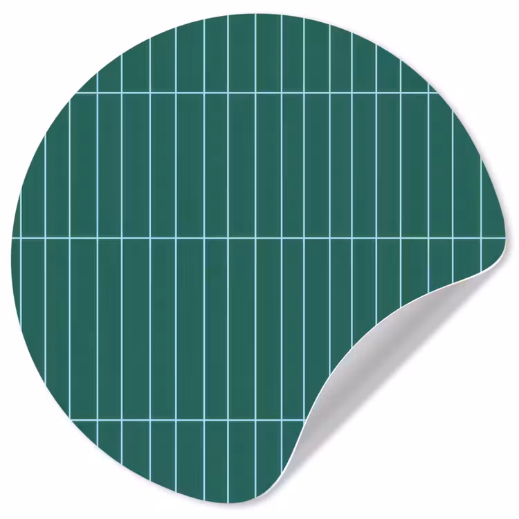 Behangcirkel - Patroon - Tegel - Saliegroen — 1