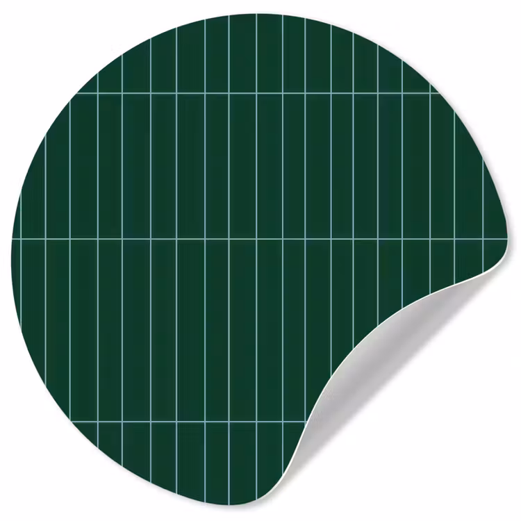 Behangcirkel - Patroon - Tegels - Donkergroen — 1