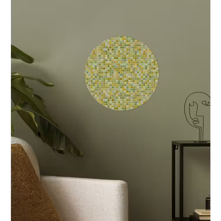 Behangcirkel - Mozaïek - Patroon - Groen — 3