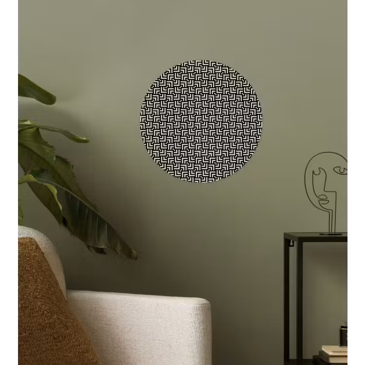 Behangcirkel - Patroon - Marmer - Zwart — 3
