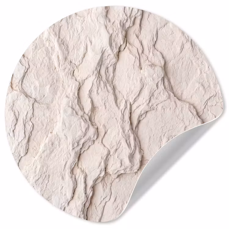 Behangcirkel - Rots - Structuur - Natuur - Beige - Abstract — 1