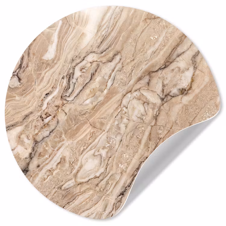 Behangcirkel - Textuur - Aders - Abstract - Modern - Beige — 1