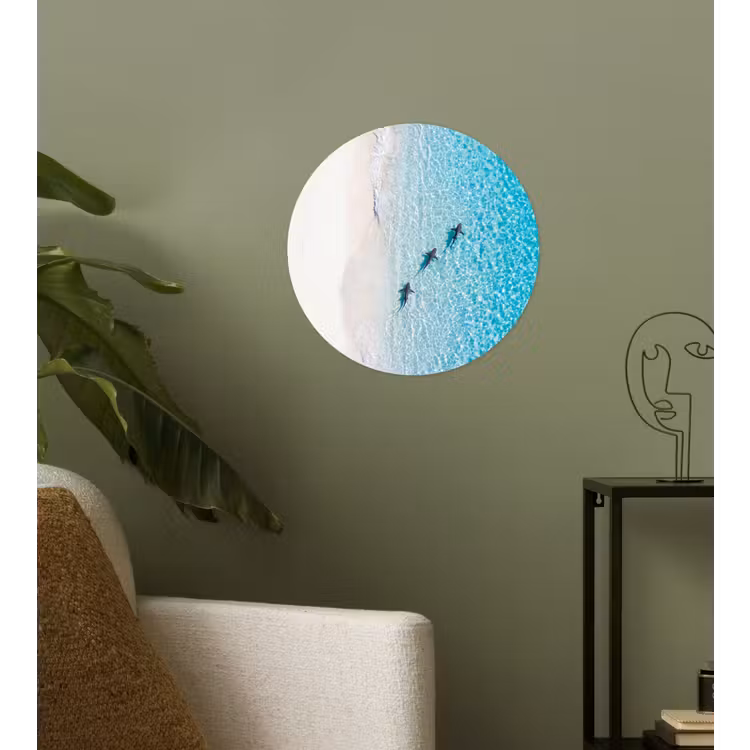Behangcirkel - Vis - Oceaan - Strand - Turquoise - Natuur — 3