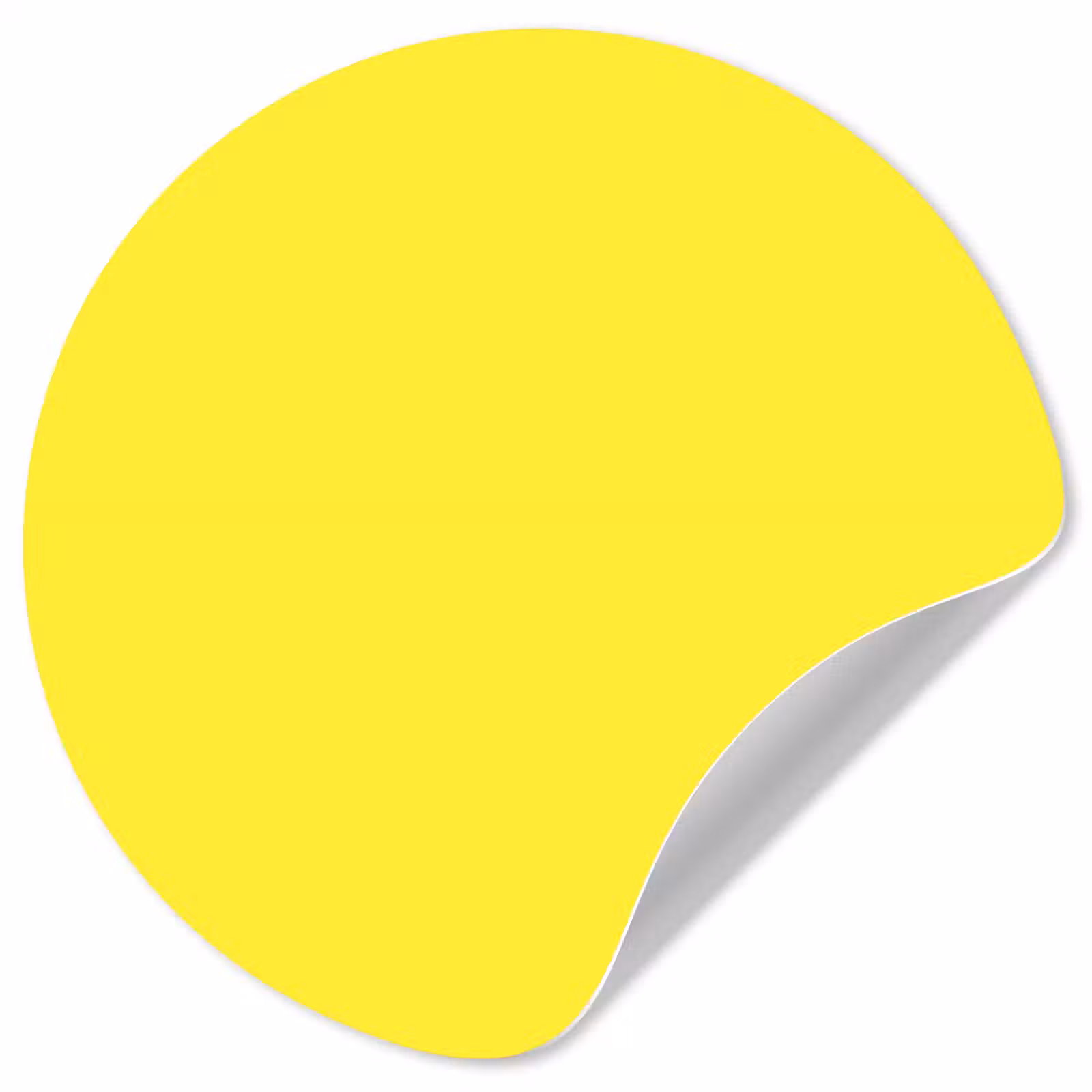 Behangcirkel - Soft - Custard - Geel — 1