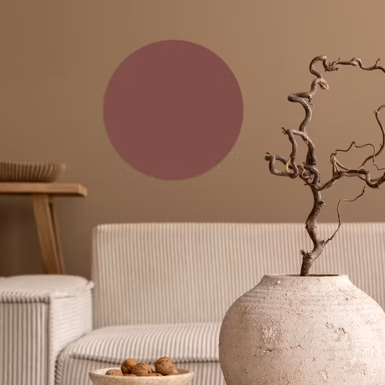 Behangcirkel - Muted - Raisin - Rood — 2