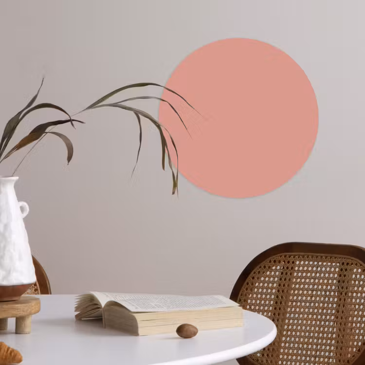 Behangcirkel - Muted - Salmon - Koraal — 4