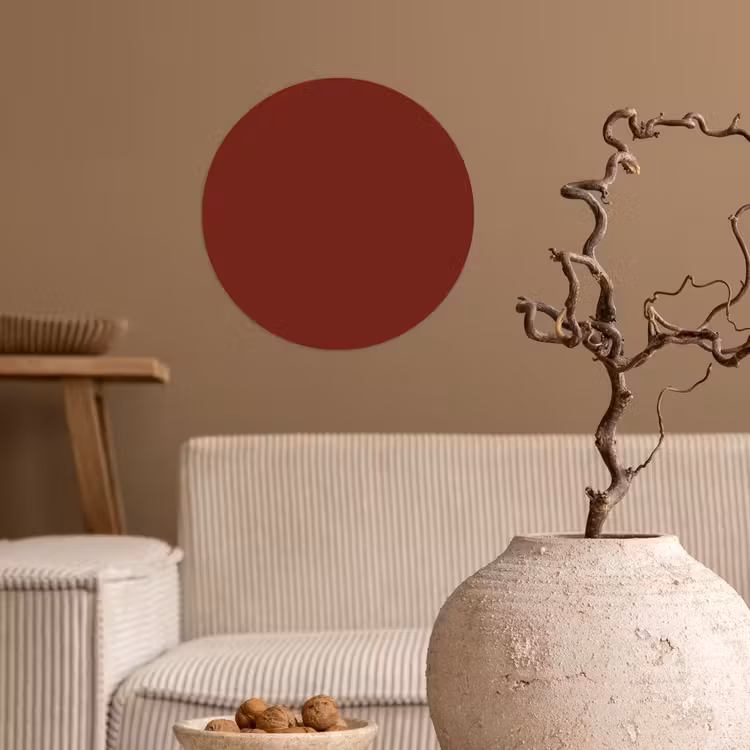 Behangcirkel - Rustic - Terracotta - Rood — 2