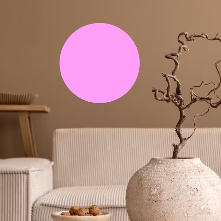 Behangcirkel - Soft - Lavender - Roze — 2