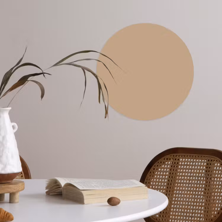 Behangcirkel - Soft - Taupe - Bruin — 4
