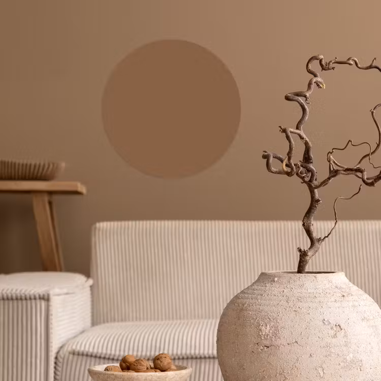 Behangcirkel - Soft - Walnut - Bruin — 2
