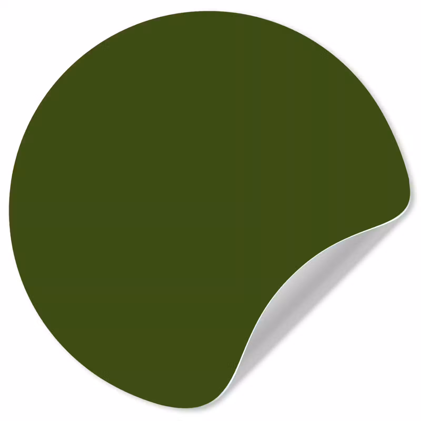 Behangcirkel - Olive - Drab - Groen — 1