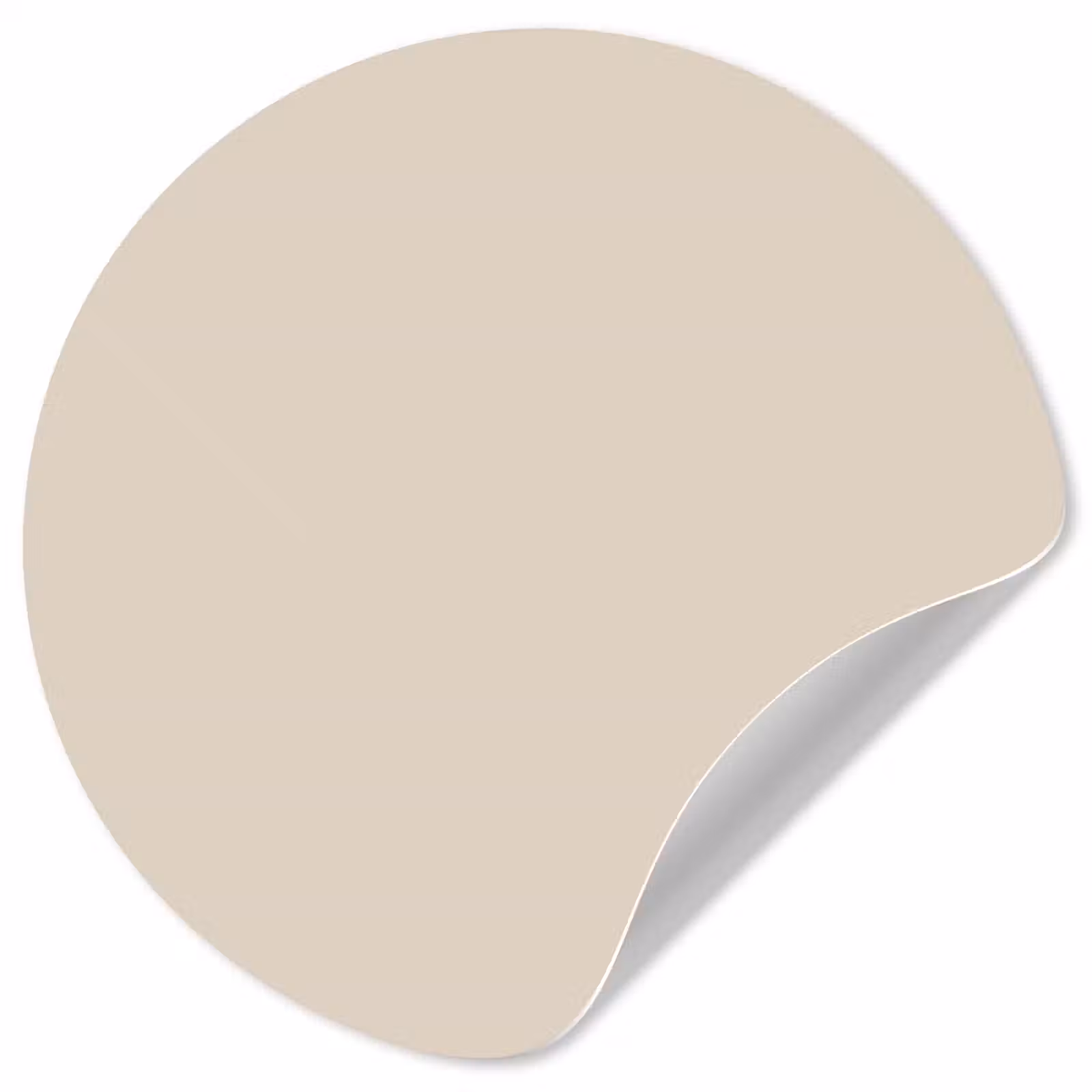 Behangcirkel - Raw - Linen - Nude — 1