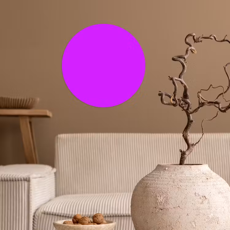 Behangcirkel - Neon - Orchid - Paars — 2