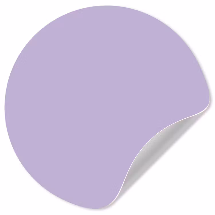 Behangcirkel - Pastel - Lilac - Paars — 1