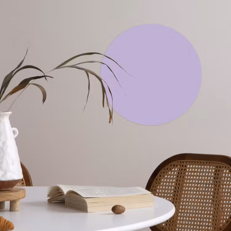 Behangcirkel - Pastel - Lilac - Paars — 4