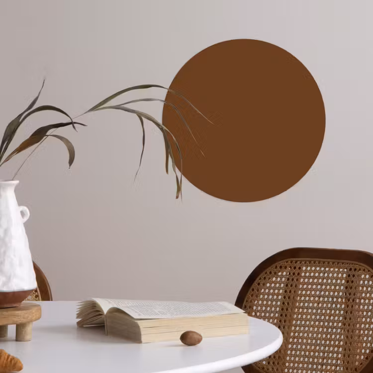 Behangcirkel - Rich - Espresso - Bruin — 4