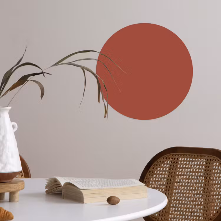 Behangcirkel - Rustic - Terracotta - Oranje — 4
