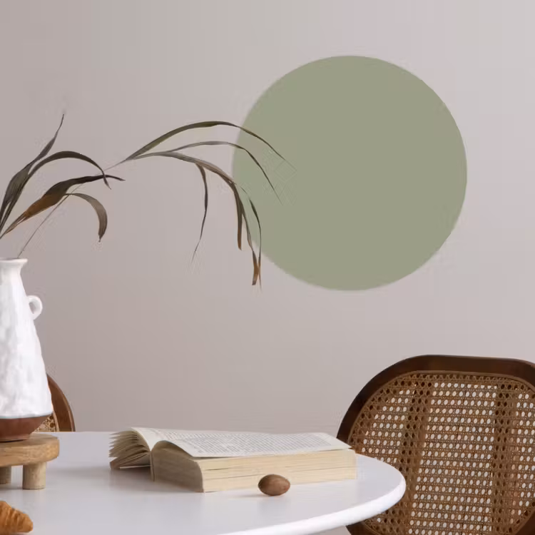 Behangcirkel - Sage - Mist - Groen — 4