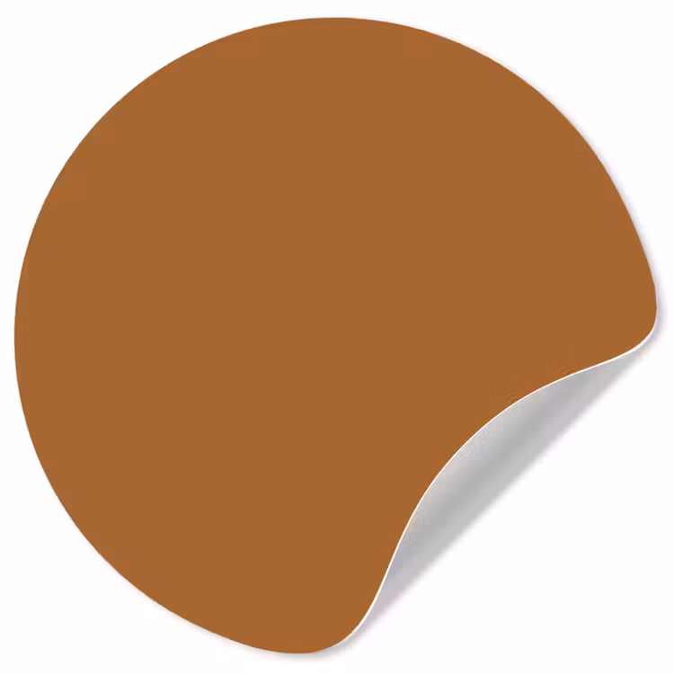 Behangcirkel - Spiced - Cinnamon - Bruin — 1