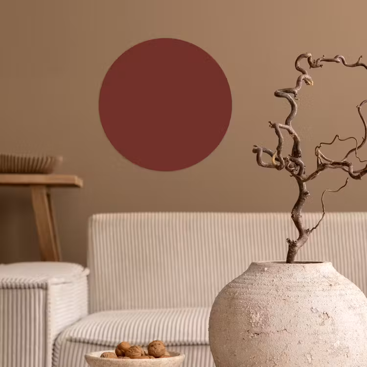 Behangcirkel - Valentine - Velvet - Rood — 2