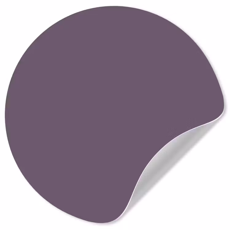 Behangcirkel - Velvet - Aubergine - Paars — 1