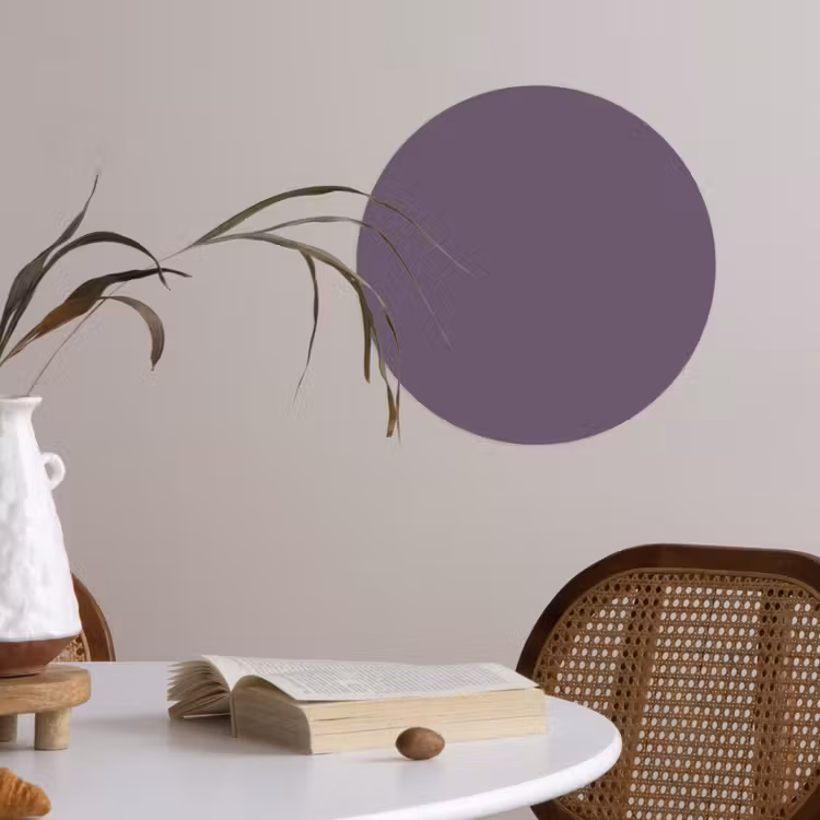 Behangcirkel - Velvet - Aubergine - Paars — 4