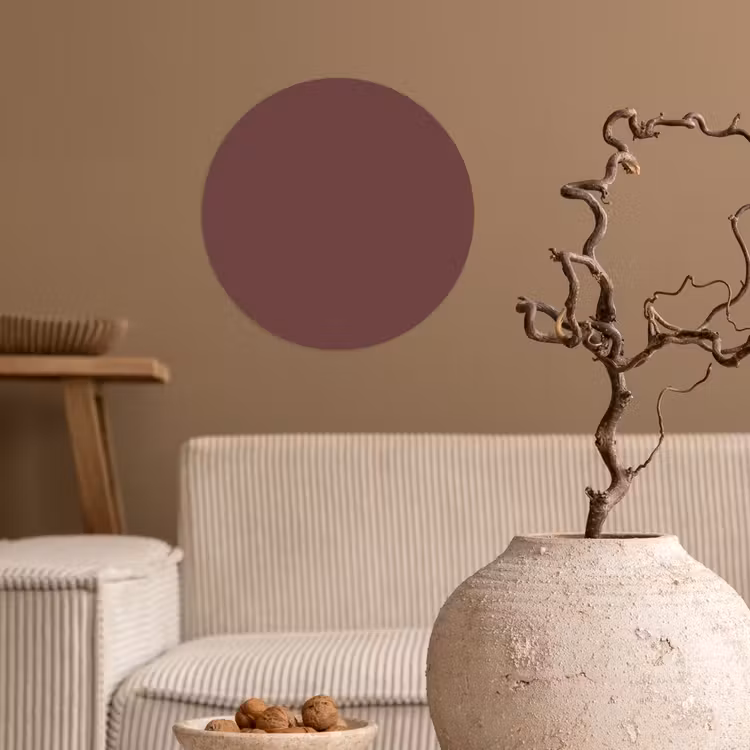 Behangcirkel - Velvet - Merlot - Rood — 2