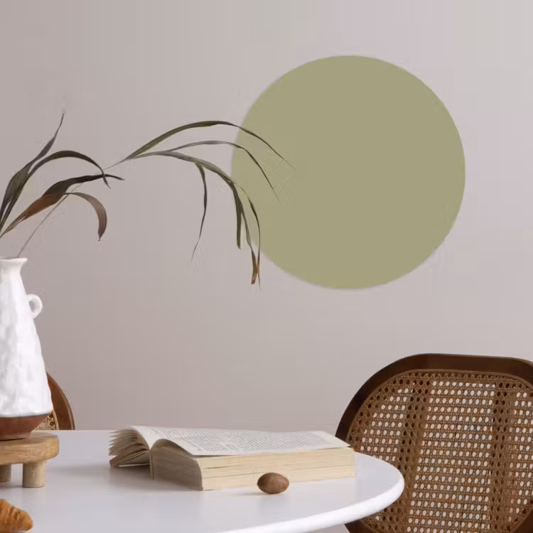 Behangcirkel - Vintage - Sage - Groen — 4
