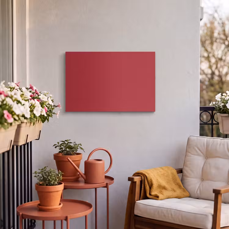 Buiten canvas - Burgundy - Wine - Rood — 4