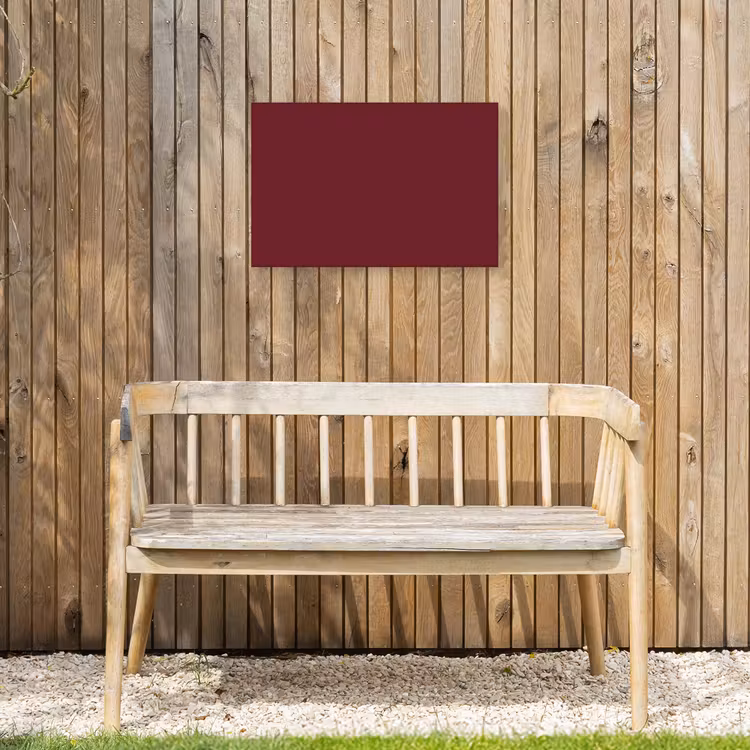 Buiten canvas - Dark - Garnet - Rood — 3