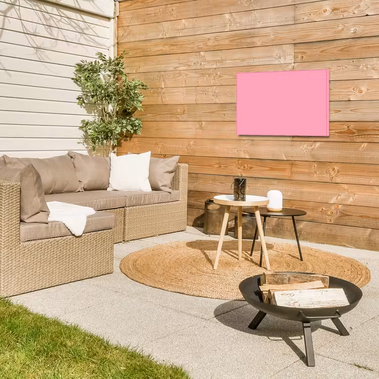 Buiten canvas - Bubblegum - Pink - Roze — 5