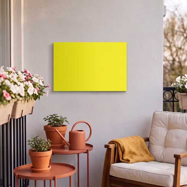 Buiten canvas - Bright - Canary - Geel — 4