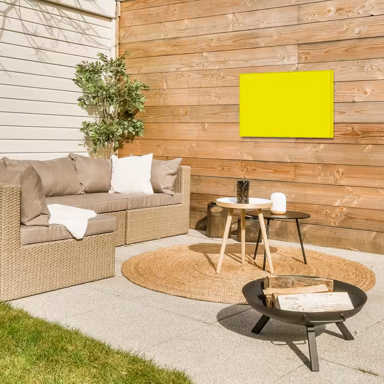 Buiten canvas - Bright - Canary - Geel — 5