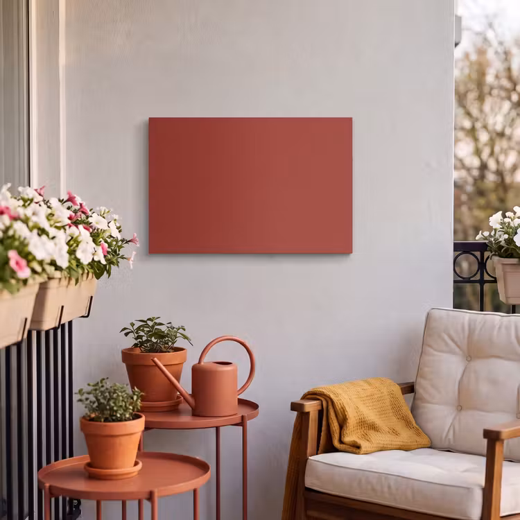 Buiten canvas - Burnt - Copper - Rood — 4