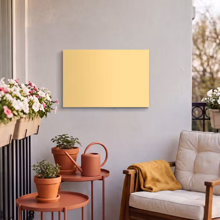 Buiten canvas - Butter - Geel - Yellow — 4