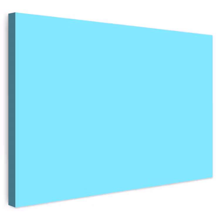 Buiten canvas - Electric - Cyan - Blauw — 1