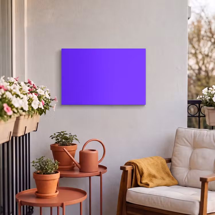 Buiten canvas - Electric - Indigo - Paars — 4